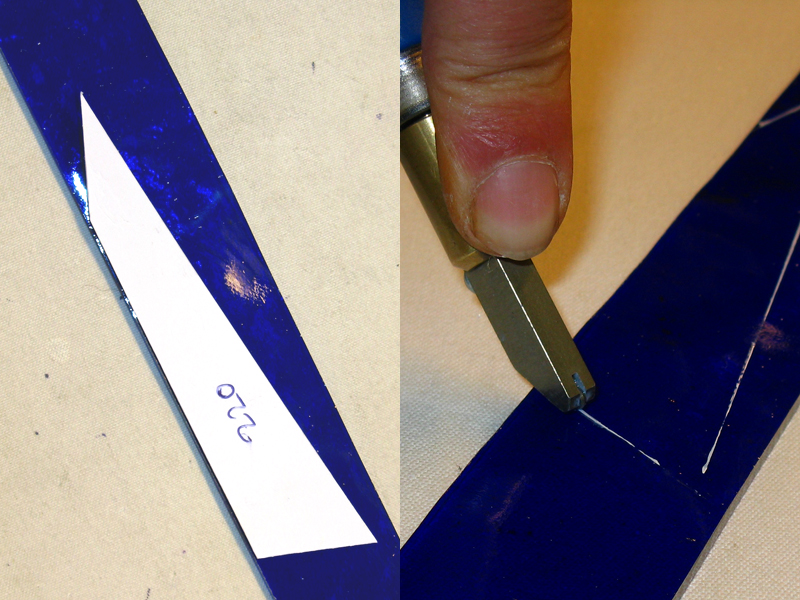 Terug naar het maken van een glas-in-lood raam