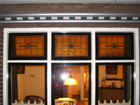 glas-in-lood in dubbelglas